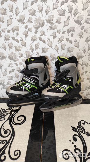 Коньки детские раздвижные