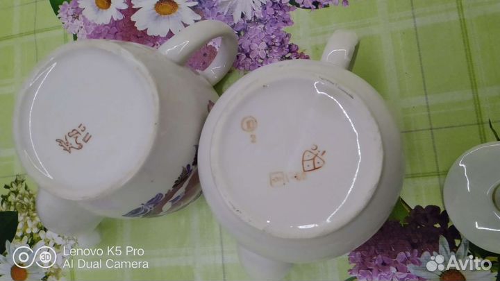 Фарфоровые сахарницы и заварочные чайники СССР