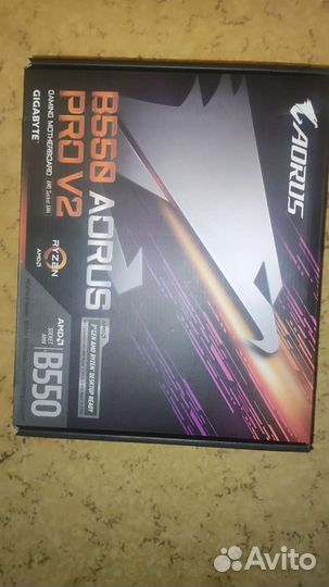 Продам материнскую плату gigabyte b550