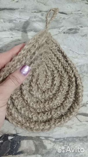 Мочалка из джута