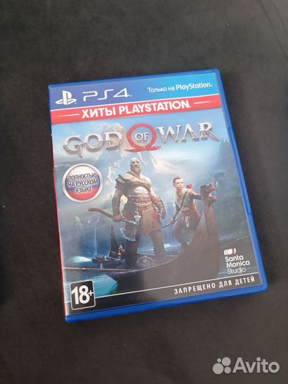 Продам игру для ps 4 God of War