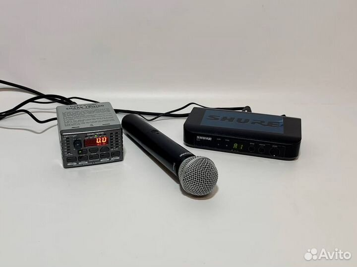 Комплект Shure SM58 BLX2/BLX4 M17/Shark FBQ100