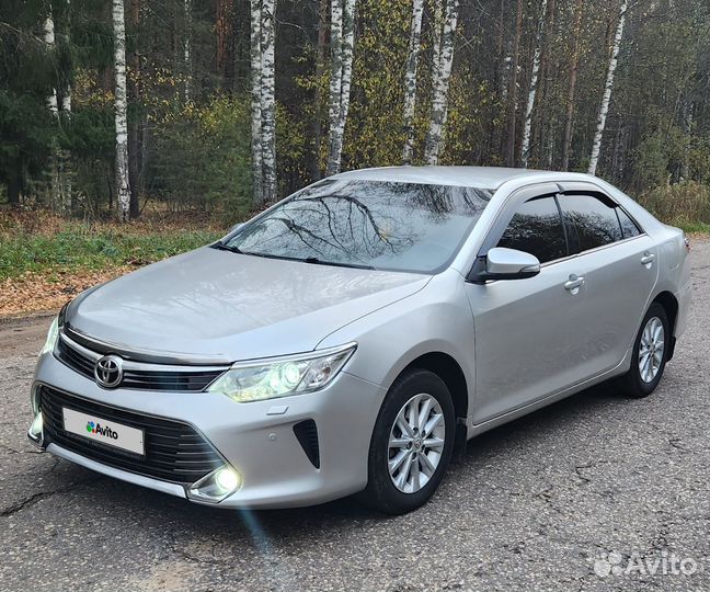 Toyota Camry 2.5 AT, 2015, 273 500 км