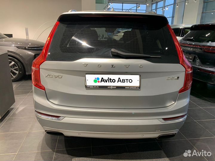 Volvo XC90 2.0 AT, 2017, 143 000 км