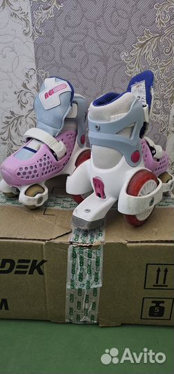 Роликовые коньки детские 25-28