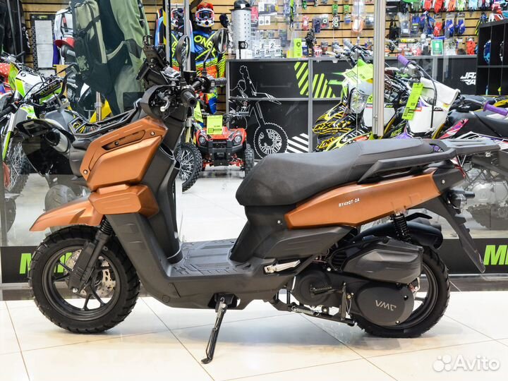 Скутер Vento Smart 3 49cc Blue\Black\Brown