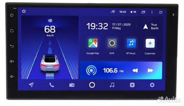 Универсальная автомагнитола Teyes CC2L 1/16