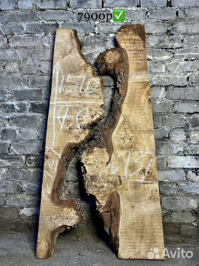 Слэбы под заливку из капового тополя