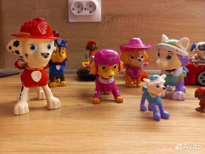 Игрушки щенячий патруль