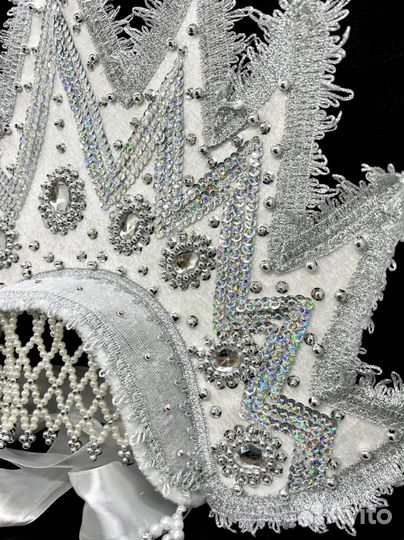 Кокошник Снежная Королева