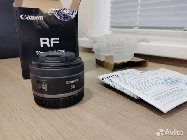 Новый Canon RF 50mm F1.8 STM рст(не серый)