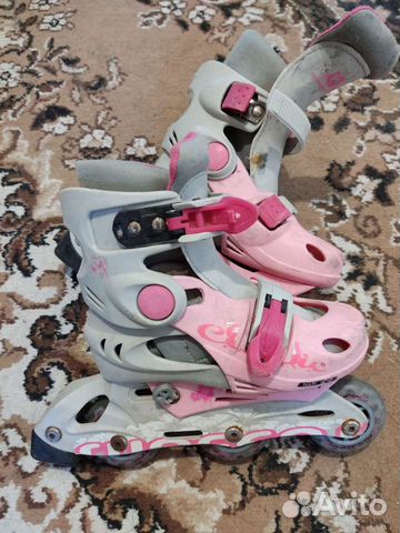 Роликовые коньки детские раздвижные 26-29р
