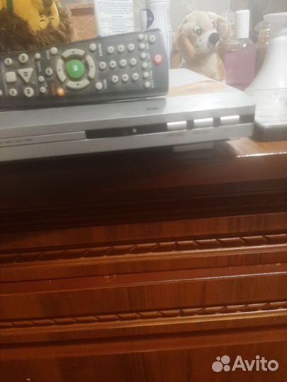 Dvd плеер рабочий с фильмами, двд караоке с микроф