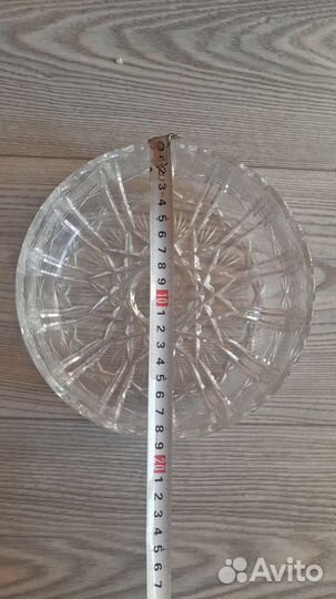Хрустальная салатница