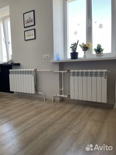 Замена радиаторов отопления, батарей