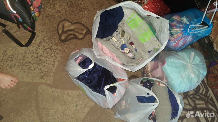 Детские вещи пакетом для девочки 110 116