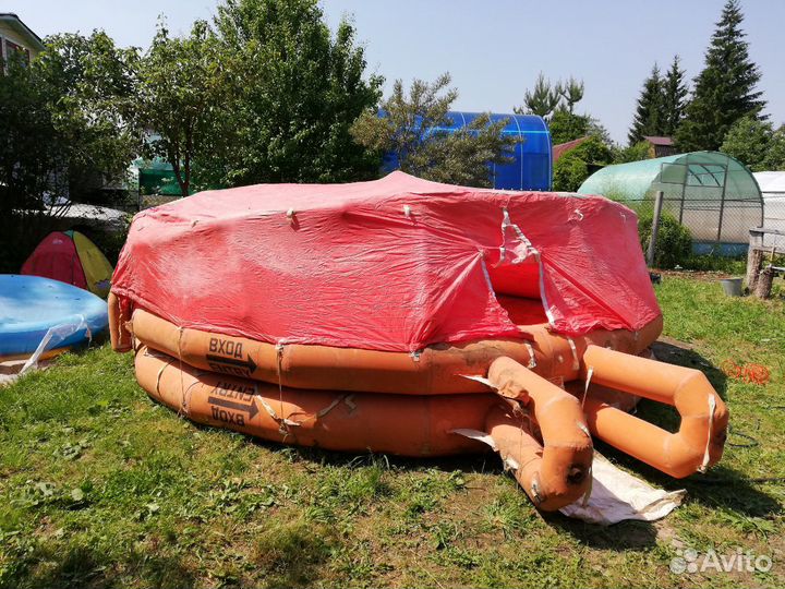 Спасательный плот ПСН 25/30