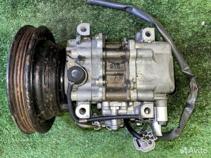 Компрессор кондиционера 2E-FE Toyota Corolla EE100