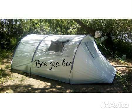 Палатка 4-х мecтнaя 2х слойная