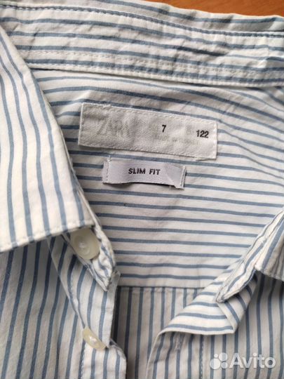Рубашка zara для мальчика 122