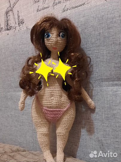 Кукла вязаная