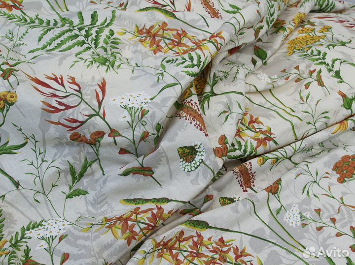 Ткань на отрез хлопколён 