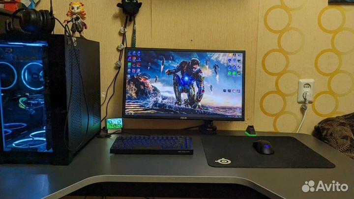 Игровой компьютер i5-10400f RTX2060 core 32GB озу