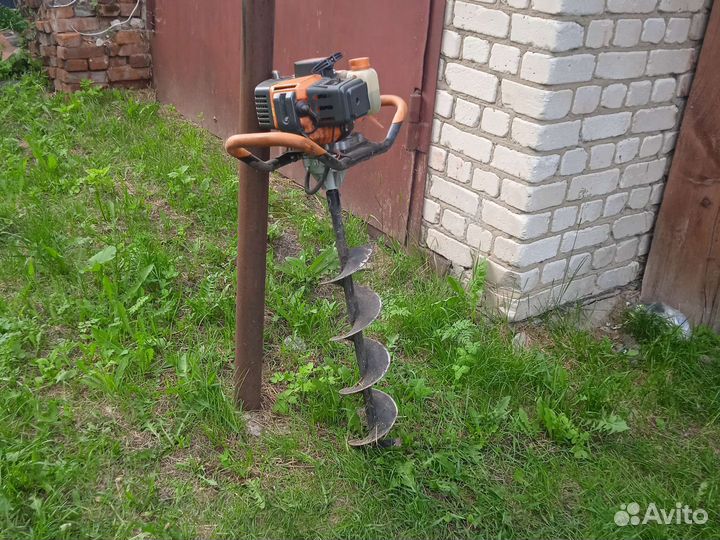 Бурение отверстий под заборы