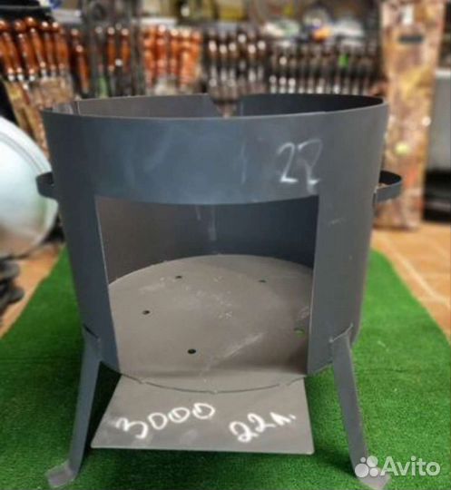 Печь для казана 22 лит