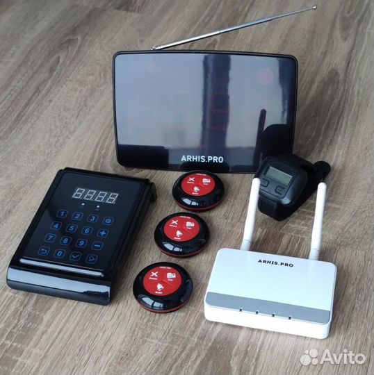 Кнопка вызова медперсонала, персонала, врача, часы