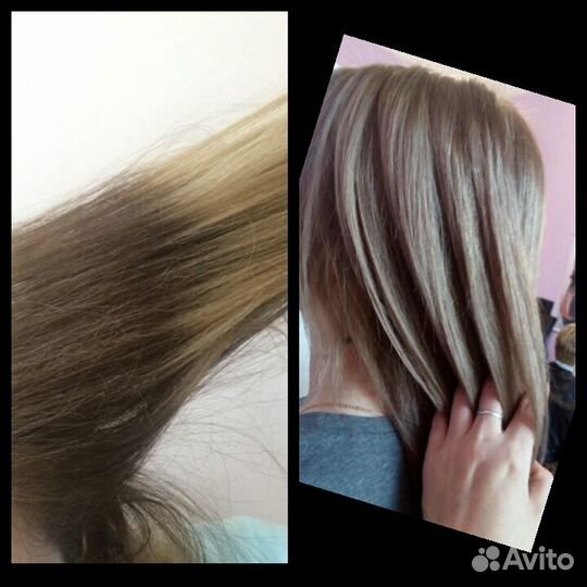 Услуги парикмахера (Мелирование,окрашивание,сложно