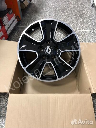 Диски Renault Duster r16 5/114.3 Black Machined