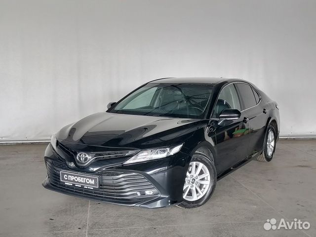 Toyota Camry 2019 черная