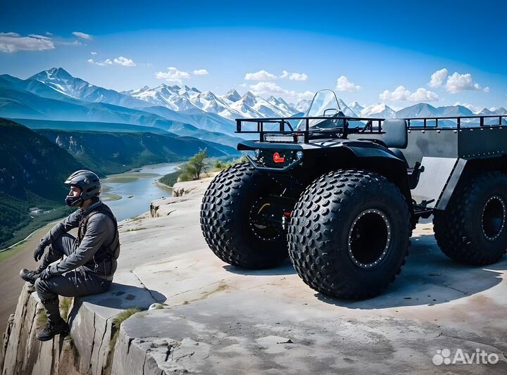 Квадроцикл Nord - Пикап (Снегоход - Болотоход)