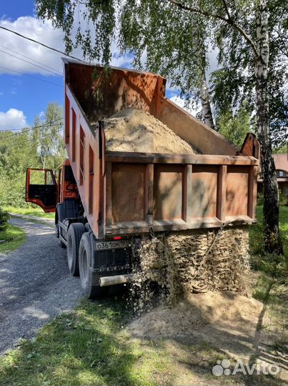 Песок щебень чернозёма