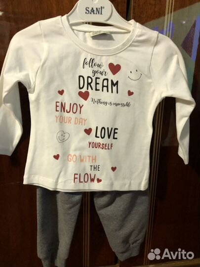 Костюм для девоччки новый, 80, 86, 62