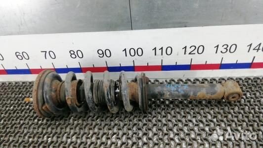 Стойка передняя левая mitsubishi pajero 4 (4DN07K5