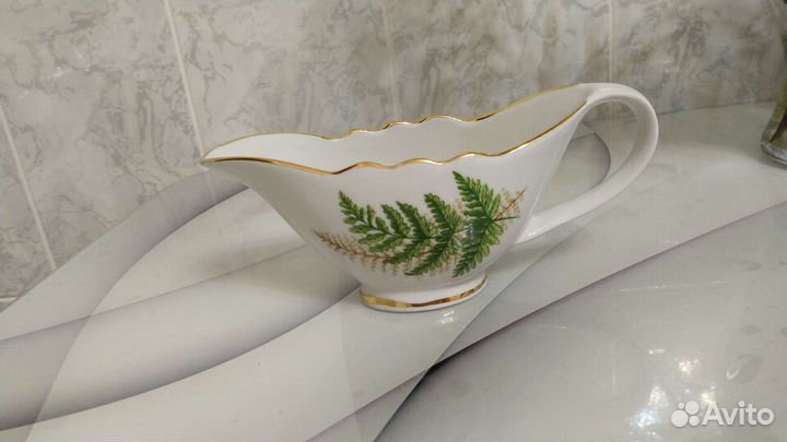 Соусник фарфор дулево