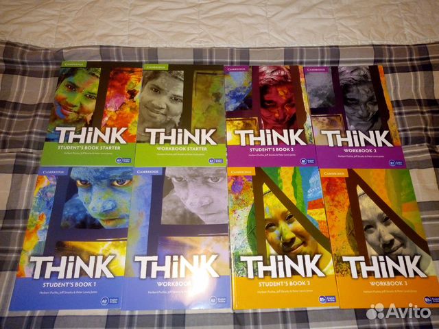 Think Учебник+Тетрадь + CD Starter, 1, 2, 3 уровни
