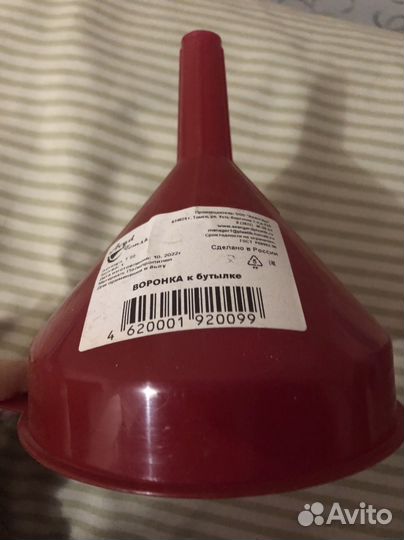 Воронка к бутылке