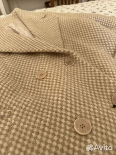 Пальто зимнее женское с шерстю 42-44