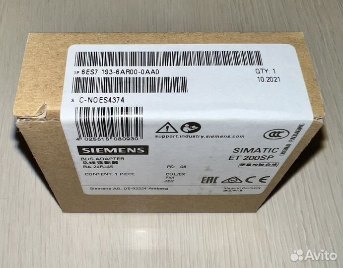 BUS adapter 6ES7193-6AR00-0AA0