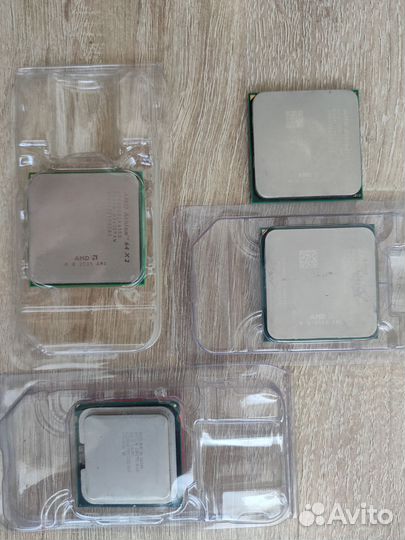 Процессоры LGA 775, AM2, AM2+,AM3