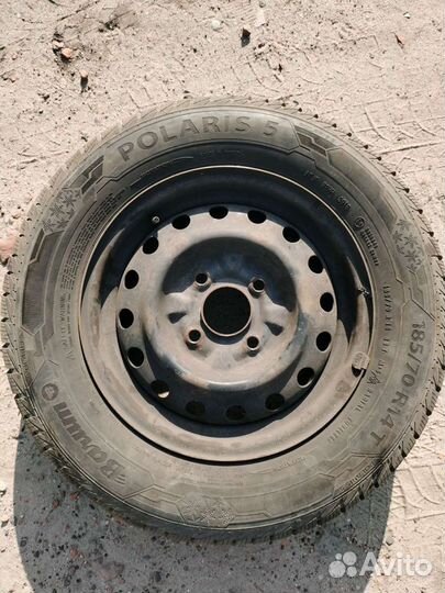 Зимняя резина на дисках 185/70 R14