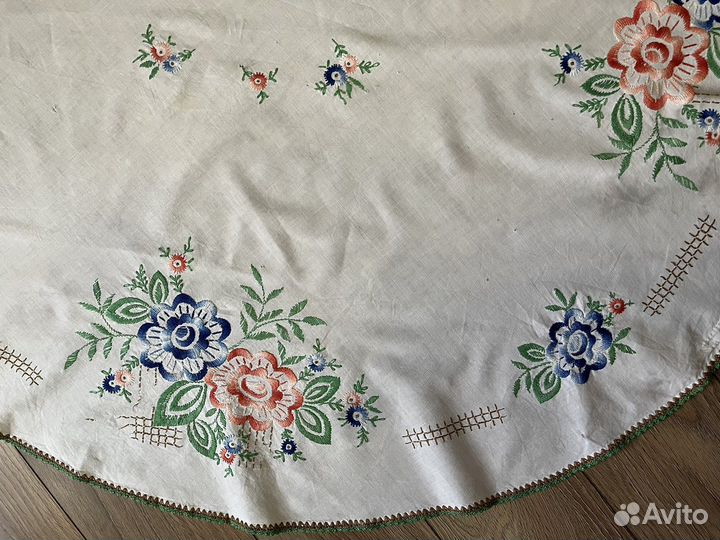 Винтажные скатерти, салфетки