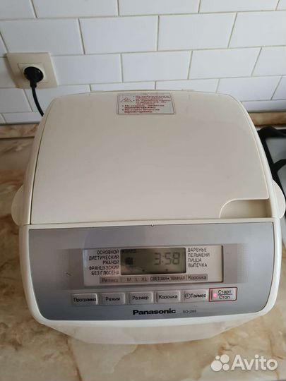 Хлебопечка panasonic sd 255