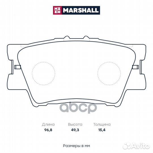 Колодки тормозные дисковые LX,LX470 J100