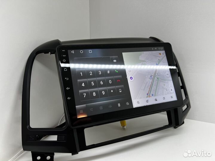 Магнитола Android Hyundai Santa Fe 2006-12 3/32GB