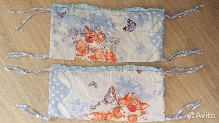 Бортики в детскую кроватку