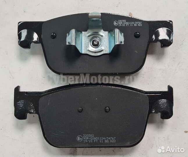 Колодки тормозные jaguar F-pace/XE